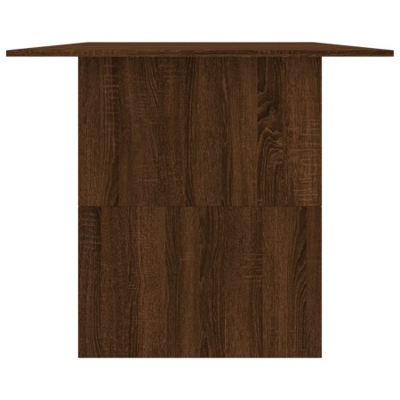 Tavolo da Pranzo Rovere Marrone 180x90x76 cm Legno Multistrato