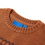 Maglione per Bambini Lavorato a Maglia Cognac 104