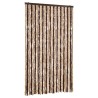 Zanzariera Beige e Marrone Chiaro 120x220 cm Ciniglia