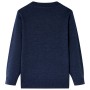 Maglione per Bambini Lavorato a Maglia Blu Marino 140