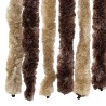 Zanzariera Beige e Marrone Chiaro 120x220 cm Ciniglia