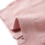 Cardigan da Bambina Lavorato a Maglia Rosa Tenue 128