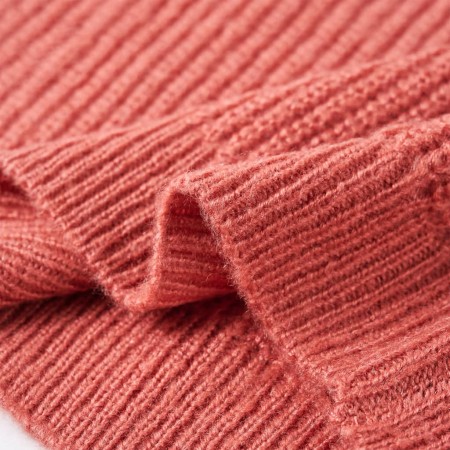 Maglione da Bambina Lavorato a Maglia Rosa Medio 140