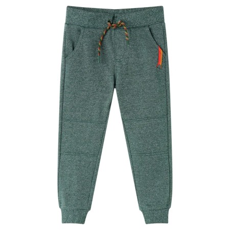 Pantaloni Tuta per Bambini Verde Scuro 104