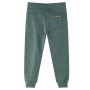 Pantaloni Tuta per Bambini Verde Scuro 104