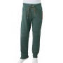 Pantaloni Tuta per Bambini Verde Scuro 104