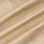 Copertura per Panca a 2 Posti Beige 132x71x56/81 cm 600D Oxford