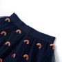 Gonna da Bambina con Tulle Blu Marino 128