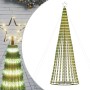 Illuminazione Albero di Natale a Cono 688LED Bianco Caldo 300cm