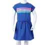 Abito per Bambini con Coulisse Blu Cobalto 116