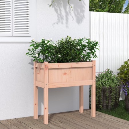 Fioriera Giardino con Gambe 70x31x70 cm Legno Massello Douglas