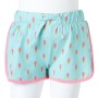 Pantaloncini per Bambini con Coulisse Menta Chiaro 104