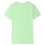 Maglietta per Bambini Verde Neon 104