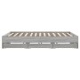 Giroletto Cassetti Grigio Sonoma 160x200 cm Legno Multistrato