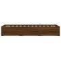 Giroletto Cassetti Rovere Marrone 90x190 cm Legno Multistrato
