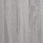 Panca Portaoggetti Grigio Sonoma 102x42x45 cm Legno Multistrato