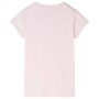 Maglietta da Bambina Rosa Tenue 140