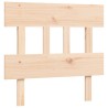 Giroletto con Testiera 90x200 cm in Legno Massello