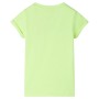 Maglietta per Bambini Giallo Neon 128