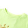 Maglietta per Bambini Giallo Neon 128