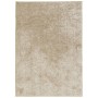 Tappeto a Pelo Lucido Lungo ISTAN Effetto Beige 140x200 cm