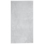 Tappeto a Pelo Corto HUARTE Morbido e Lavabile Grigio 80x150 cm