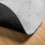 Tappeto a Pelo Corto HUARTE Morbido e Lavabile Grigio Ø 120 cm