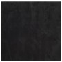 Tappeto a Pelo Corto HUARTE Morbido e Lavabile Nero 240x240cm