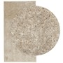 Tappeto a Pelo Lucido Lungo ISTAN Effetto Beige 100x200 cm