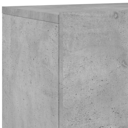 Mobili TV a Parete 2pz Grigio Cemento 60x30x41 cm