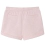 Pantaloncini per Bambini con Coulisse Rosa Chiaro Misto 104