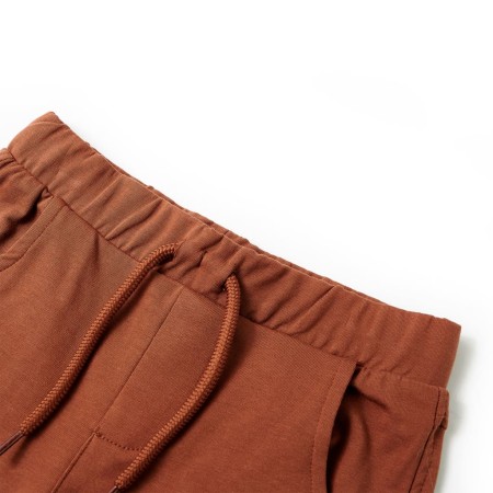 Pantaloncini per Bambini con Coulisse Marrone 104