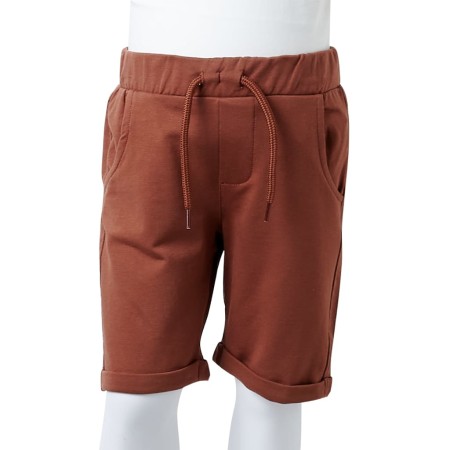 Pantaloncini per Bambini con Coulisse Marrone 104