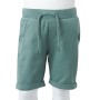 Pantaloncini per Bambini con Coulisse Petrolio Antico 116