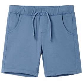 Pantaloncini per Bambini con Coulisse Blu Scuro 140