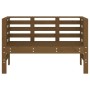 Panca da Giardino Miele 111,5x53x71 cm Legno Massello di Pino