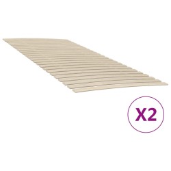 Reti a Doghe con 48 Doghe 2 pz 100x200 cm