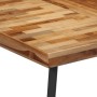 Tavolo da Pranzo 169x98,5x76 cm in Legno Massello di Teak