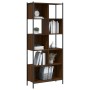 Libreria Rovere Marrone 72x28x172 cm in Legno Multistrato