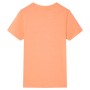Maglietta da Bambino a Maniche Corte Arancione Neon 140