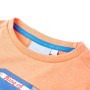 Maglietta da Bambino a Maniche Corte Arancione Neon 140