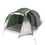 Tenda da Campeggio 4 Persone Verde 360x140x105 cm Taffetà 185T