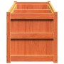 Fioriera Giardino Marrone Cera 90x50x70 cm Legno Massello Pino
