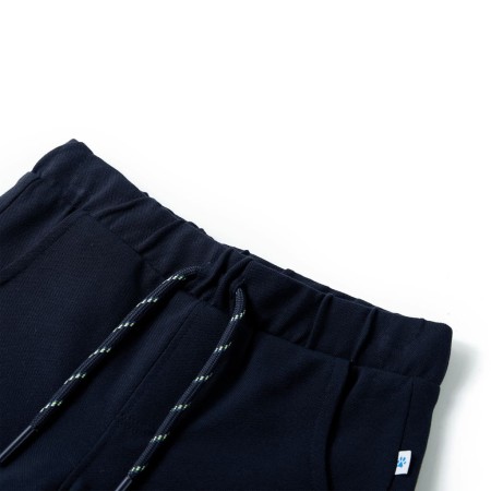 Pantaloncini per Bambini con Coulisse Blu Marino 128