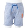 Pantaloncini per Bambini con Coulisse Blu Mélange 104