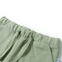 Pantaloncini per Bambini con Coulisse Cachi Chiaro 128