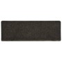 Tappetini per Scale Tessuto Agugliato 15 pz 65x21x4cm Antracite