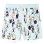 Pantaloncini per Bambini con Coulisse Blu Tenue Mélange 128