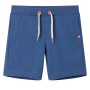 Pantaloncini per Bambini con Coulisse Blu Scuro Mélange 140