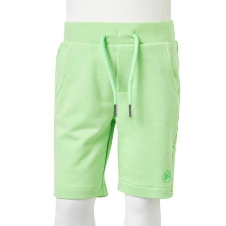 Pantaloncini da Bambino Verde Fluo 140